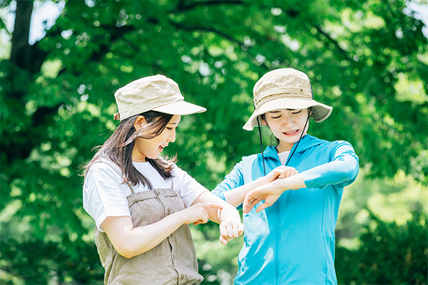 夏は虫刺されに要注意！